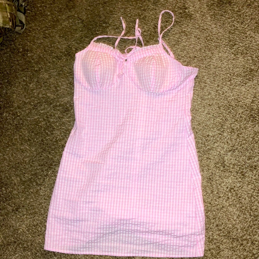 Cute croquet aesthetic dress